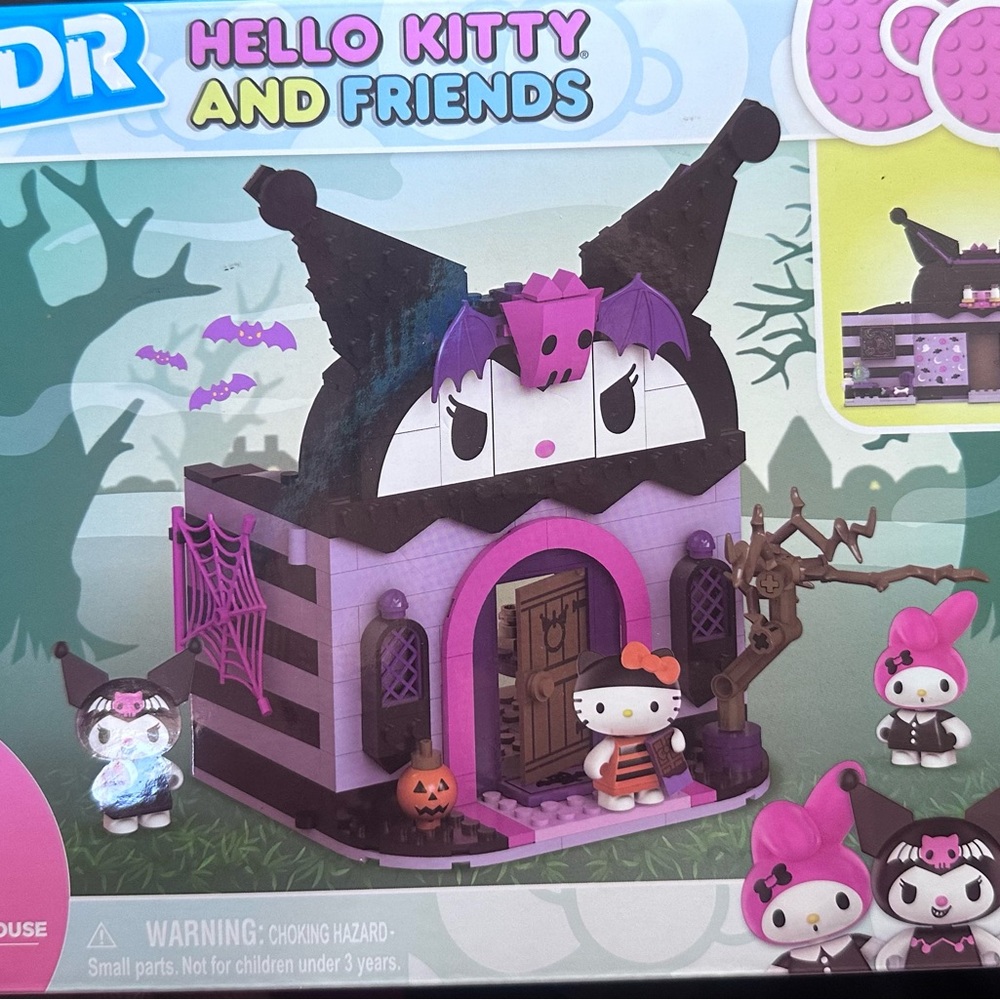 Hello Kitty Spooky Playhouse - Pink, Black, and Purple